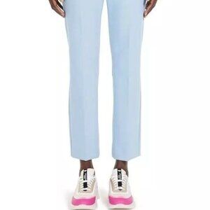 $275 Weekend Max Mara Rana Trouser Women's NWT Light Blue 6